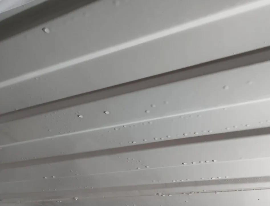 Solutions anti condensation dans les containers de stockage