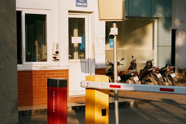 Barrière automatique parking