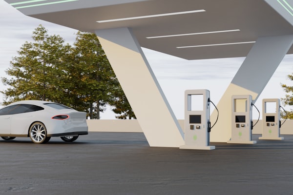 Borne de recharge électrique